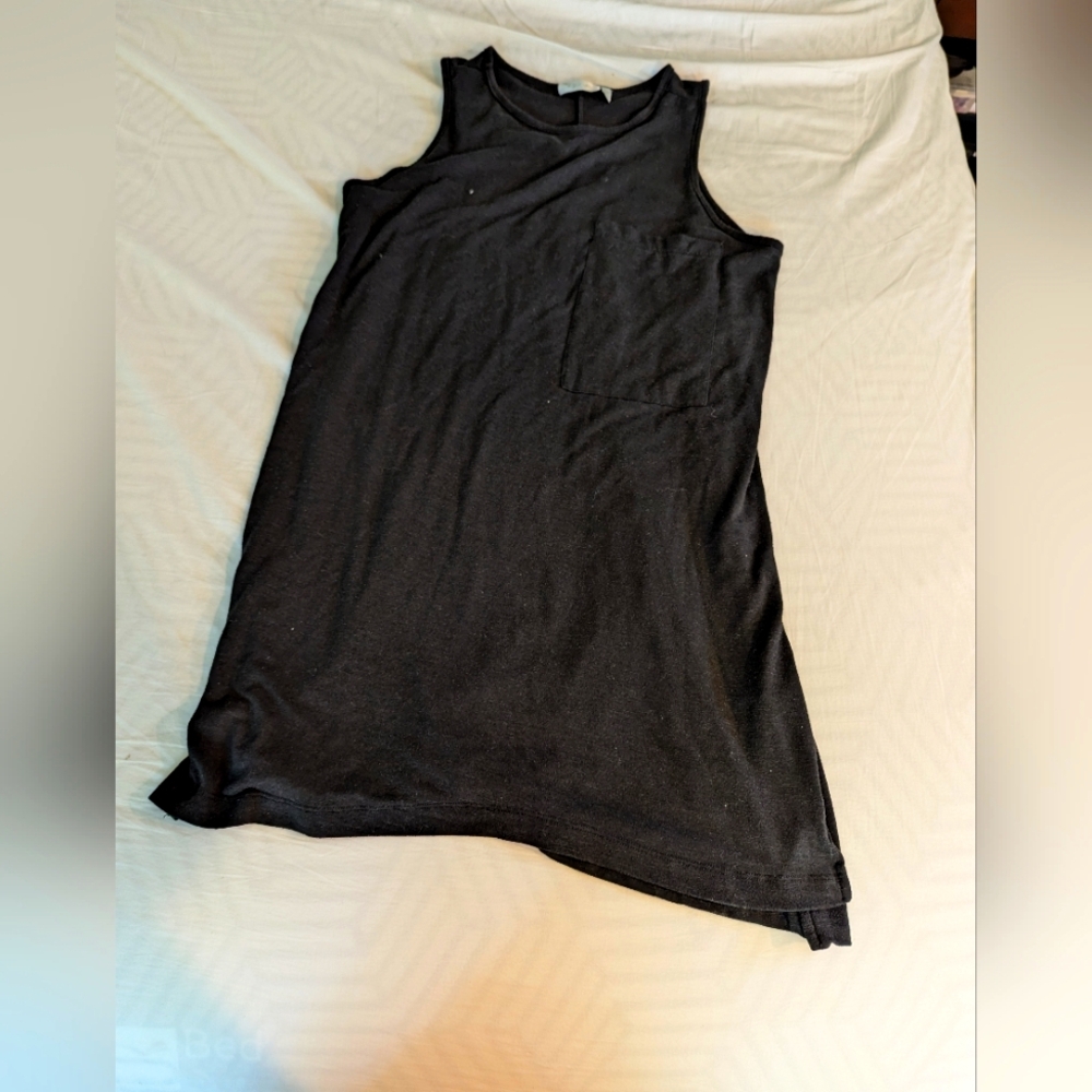 RD style Black tank dress